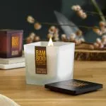 Patchouli & Guaiac Wood - Bamboo Large Jar Candle