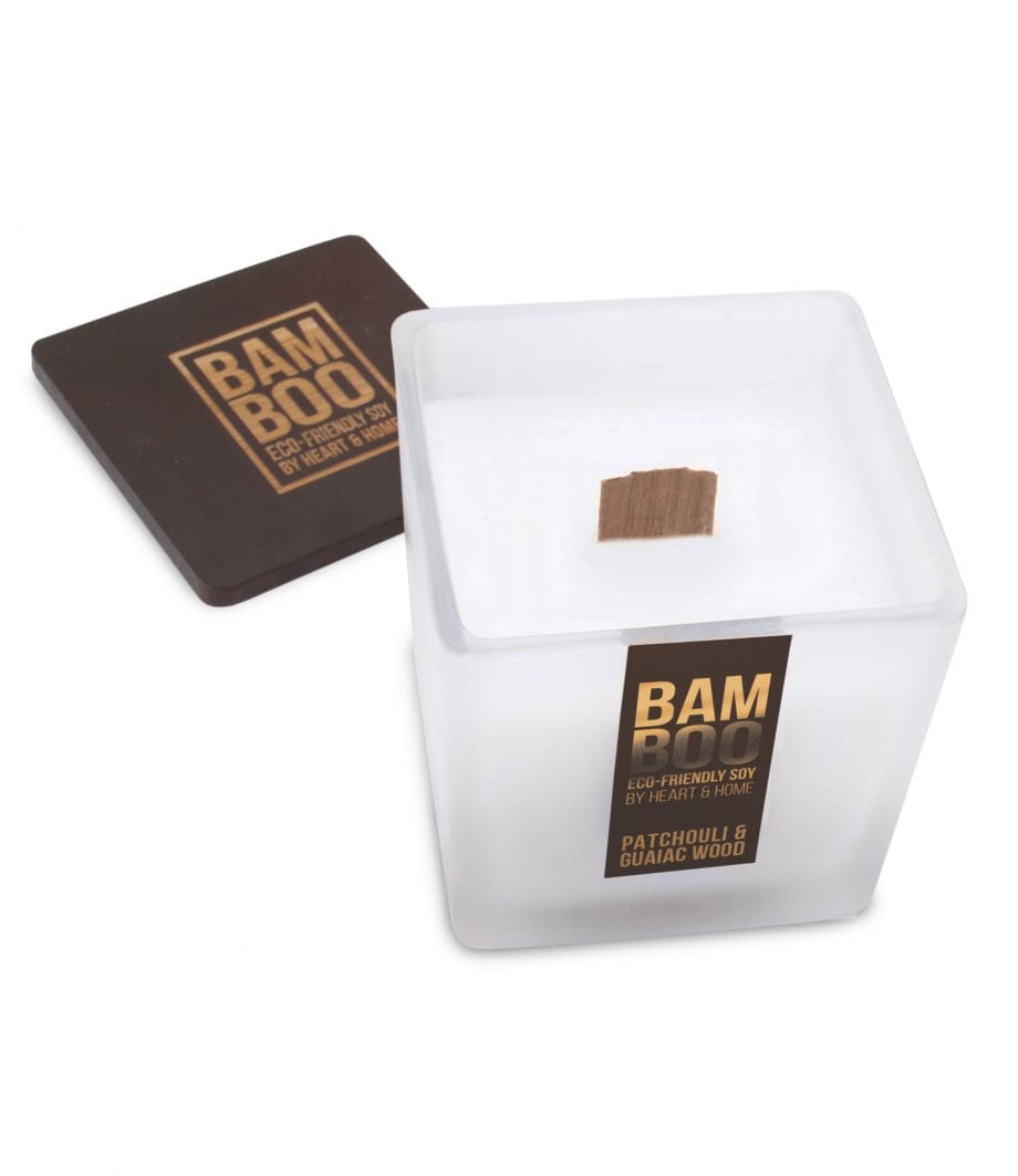 Patchouli & Guaiac Wood - Bamboo Large Jar Candle