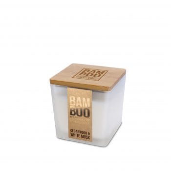 Cedarwood & White Musk - Bamboo Small Jar Candle