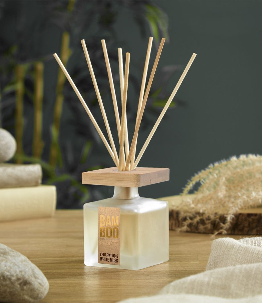 Cedarwood & White Musk - Bamboo Fragrance Diffuser