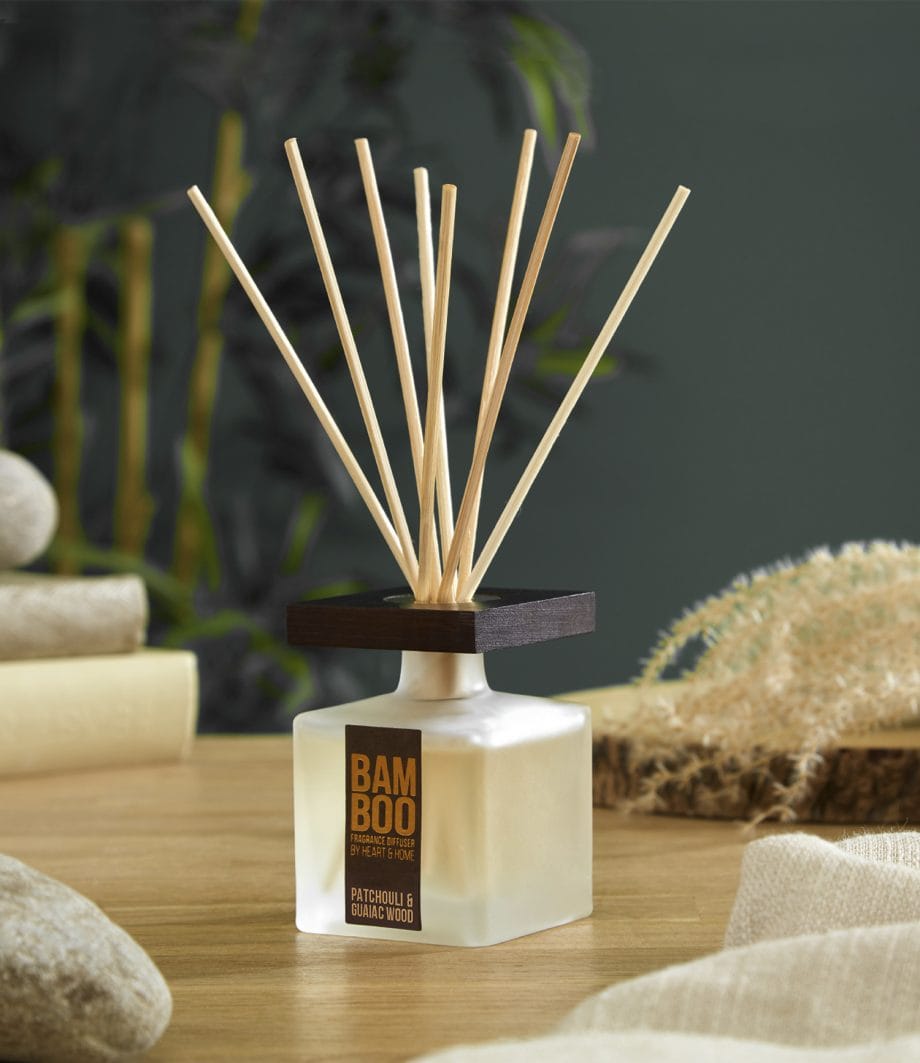 Patchouli & Guaiac Wood - Bamboo Fragrance Diffuser