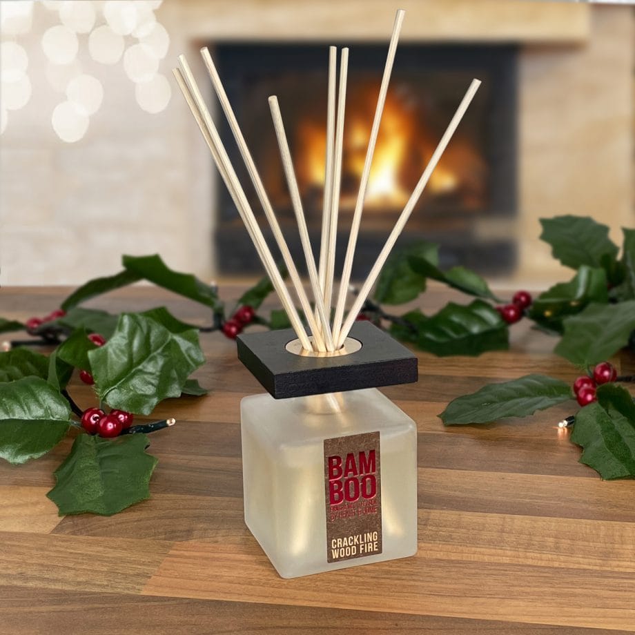 Crackling Wood Fire - Bamboo Fragrance Diffuser