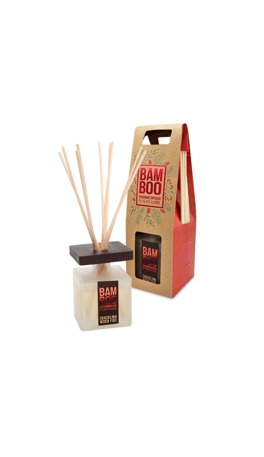 Crackling Wood Fire - Bamboo Fragrance Diffuser
