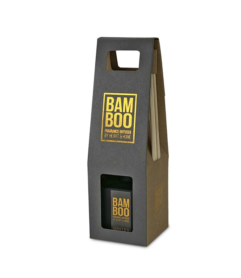Vanilla & White Woods - Bamboo Fragrance Diffuser