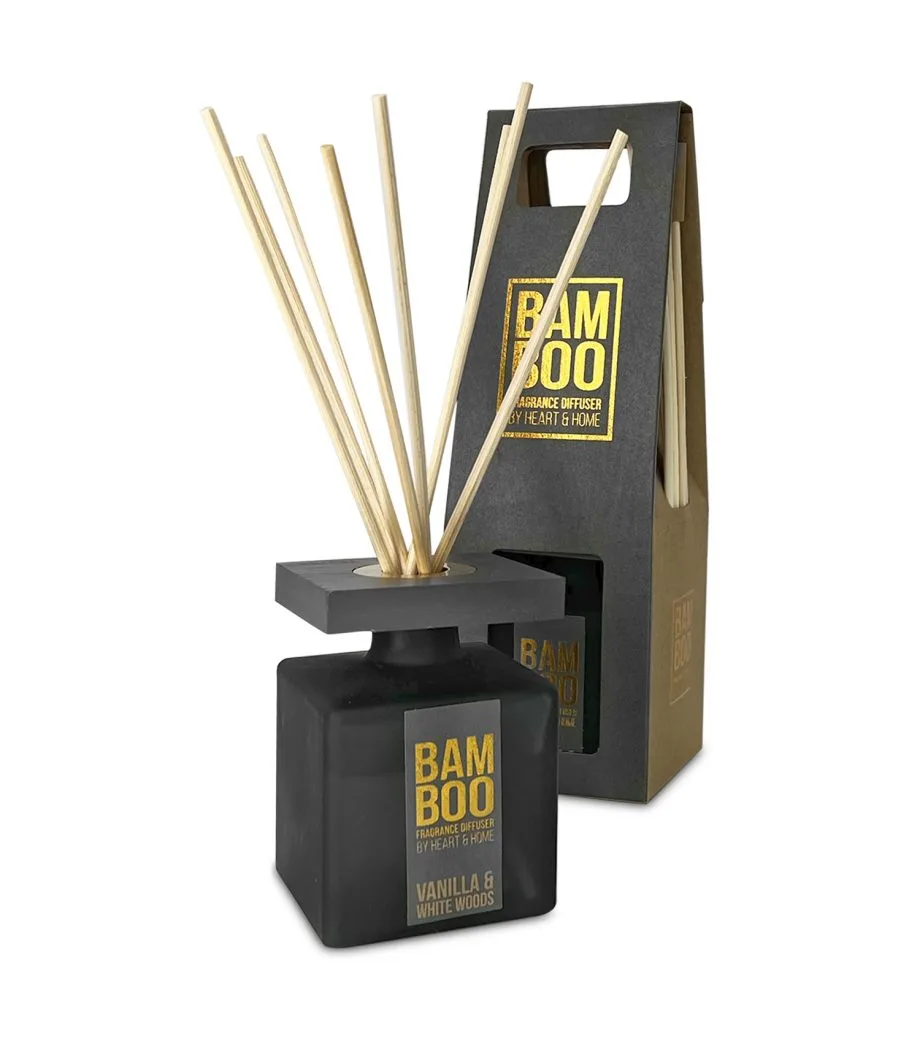 Vanilla & White Woods - Bamboo Fragrance Diffuser