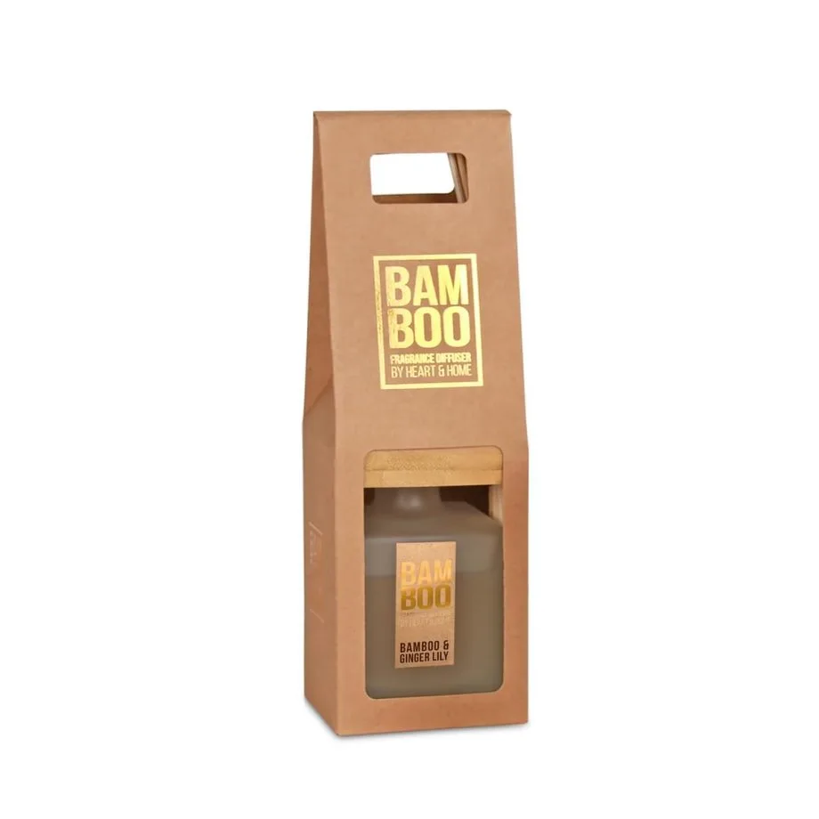 Bamboo & Ginger Lily - Large Bamboo Fragrance Diffuser