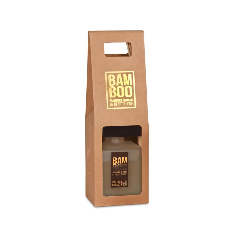 Patchouli & Guaiac Wood - Large Bamboo Fragrance Diffuser