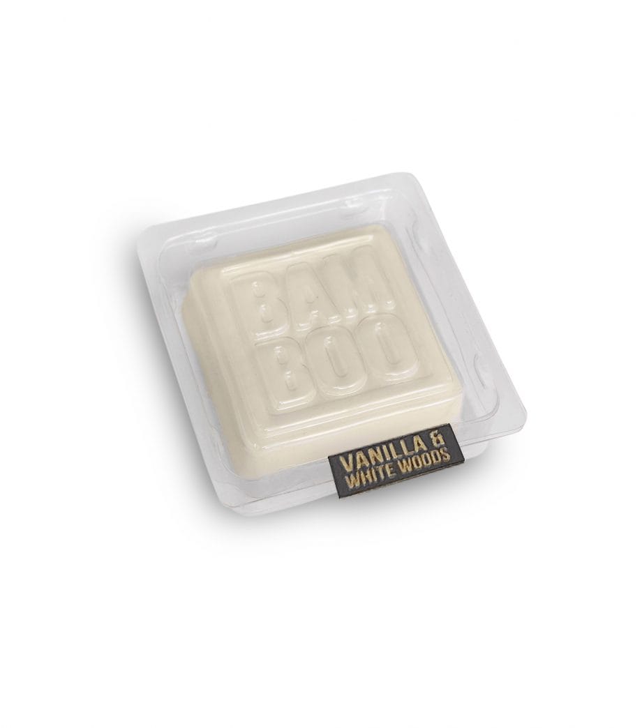Vanilla & White Woods - Bamboo Wax Melt