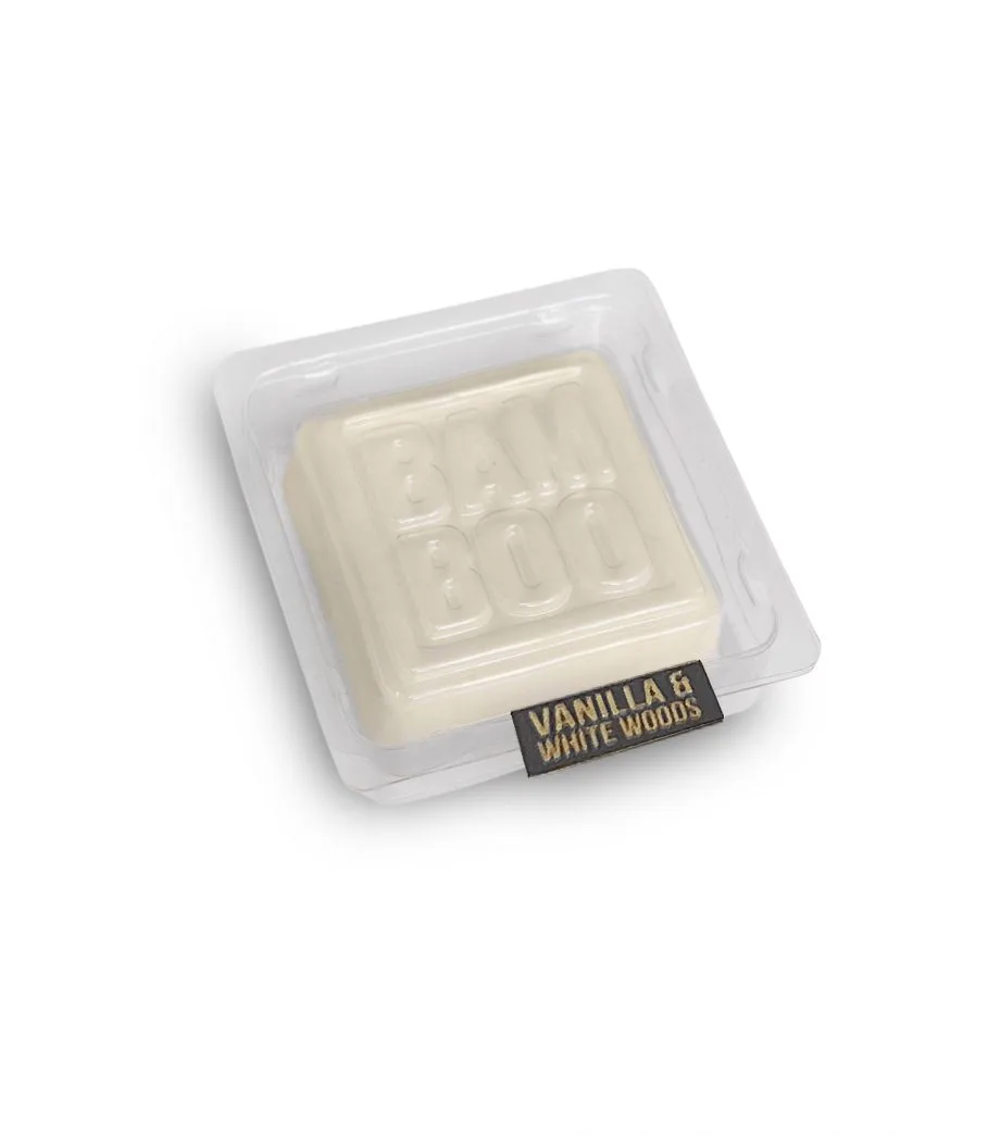 Vanilla & White Woods - Bamboo Wax Melt