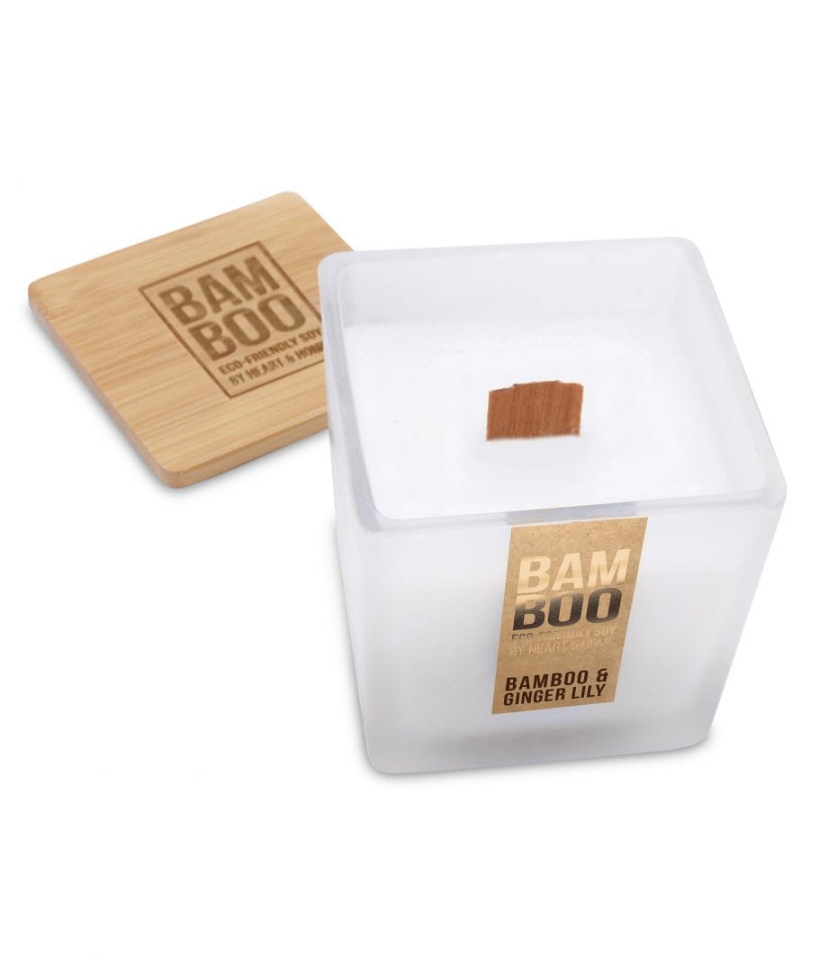 Bamboo & Ginger Lily - Bamboo Large Jar Candle