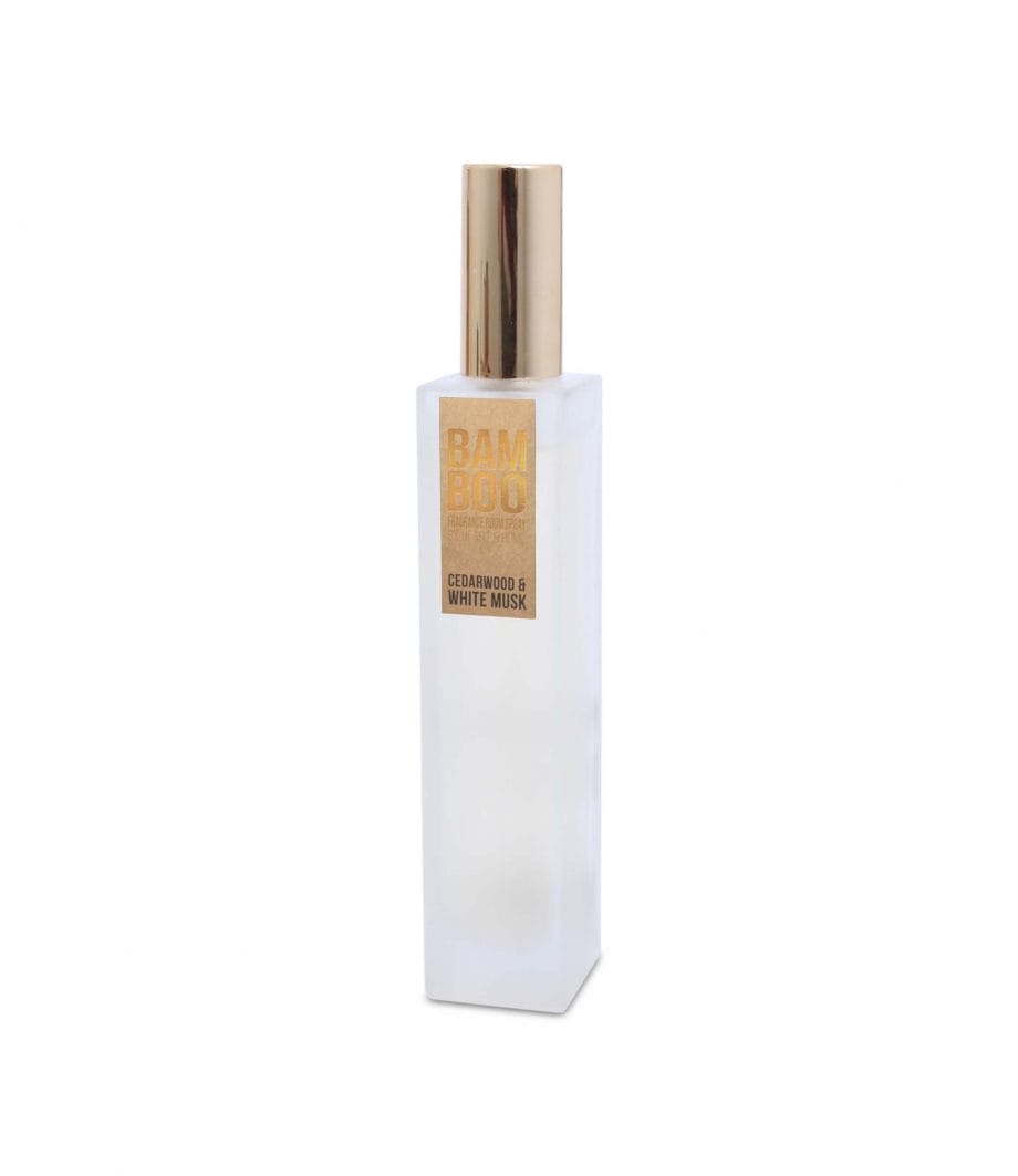 Cedarwood & White Musk - Bamboo Fragrance Spray