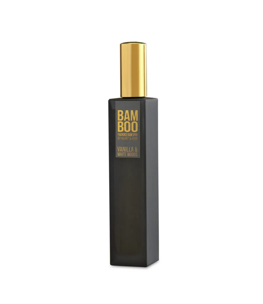Vanilla & White Woods - Bamboo Fragrance Spray