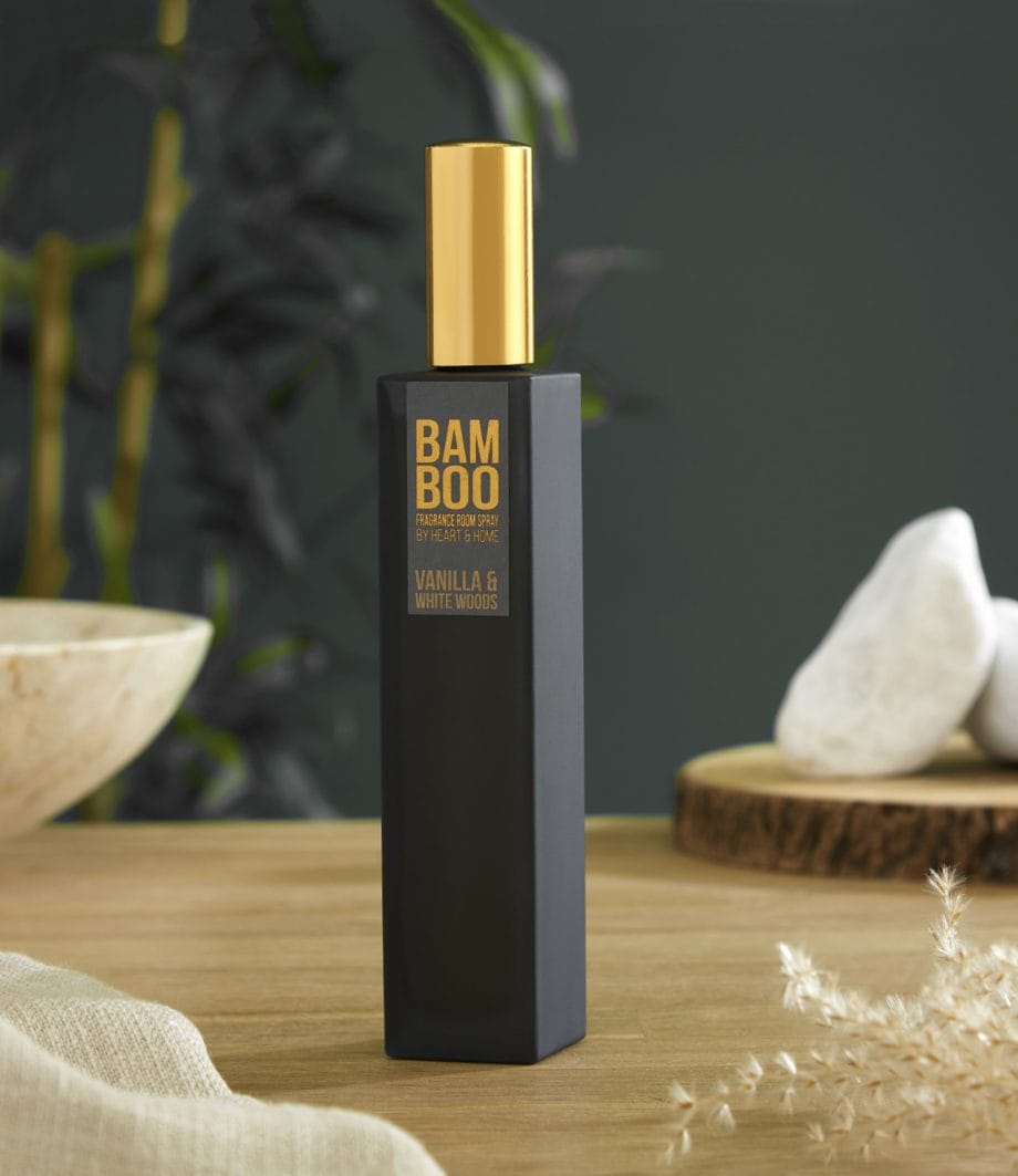Vanilla & White Woods - Bamboo Fragrance Spray