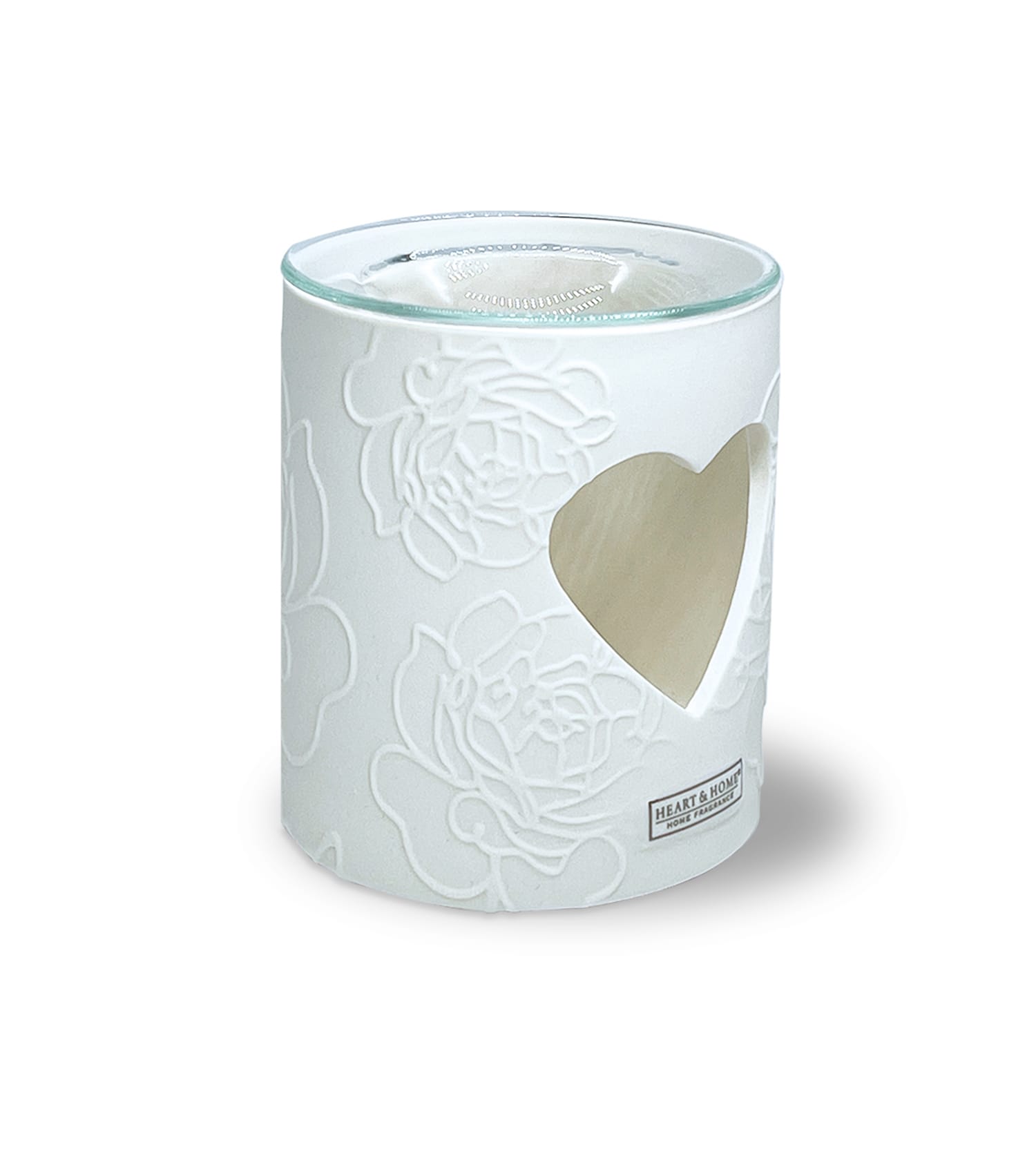 Wax Melt Burner - Bamboo Warmer - Heart & Home