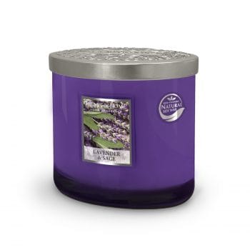Lavender & Sage - 2 Wick Ellipse Candle