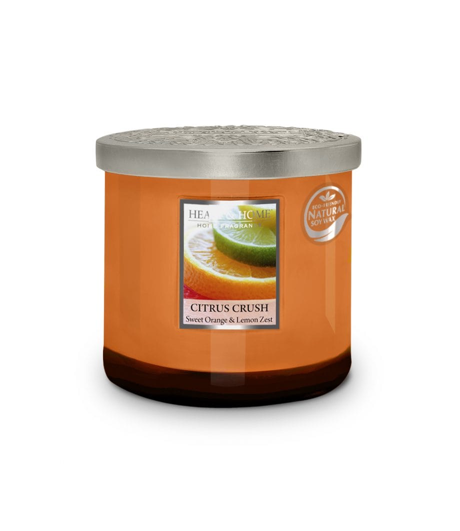 Citrus Crush - 2 Wick Ellipse Candle