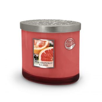 Pink Grapefruit & Cassis - 2 Wick Ellipse Candle