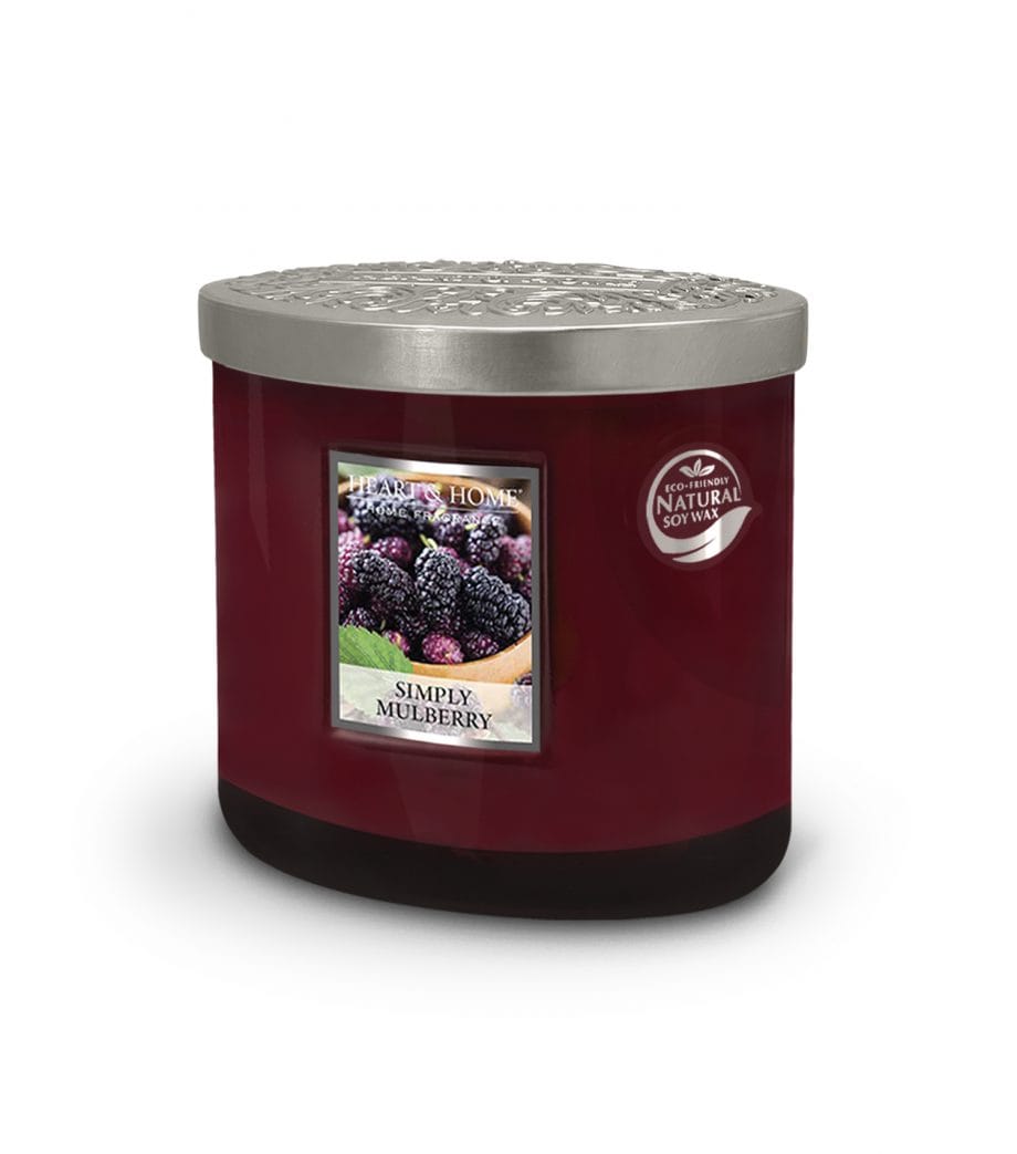 Simply Mulberry - 2 Wick Ellipse Candle