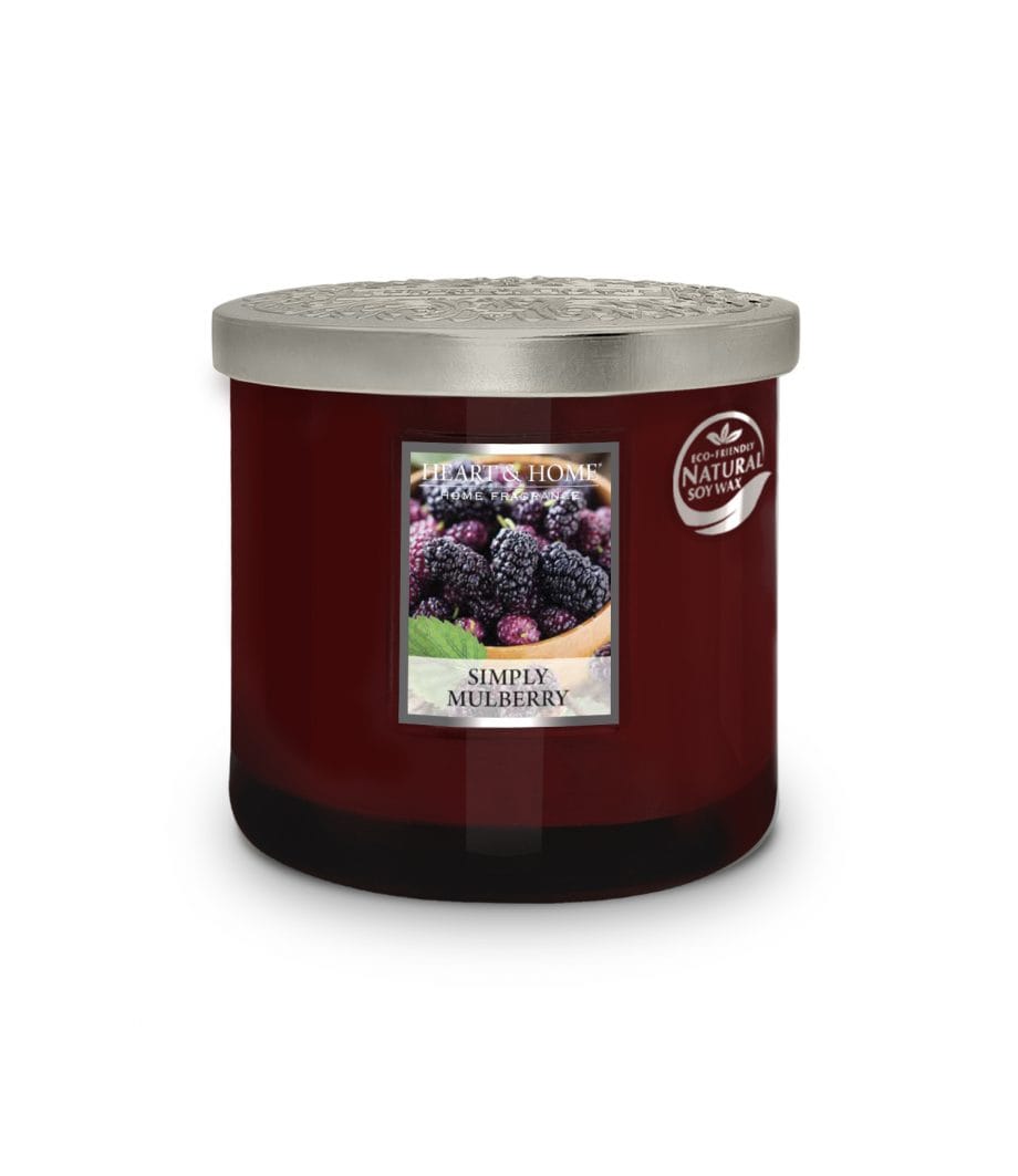 Simply Mulberry - 2 Wick Ellipse Candle