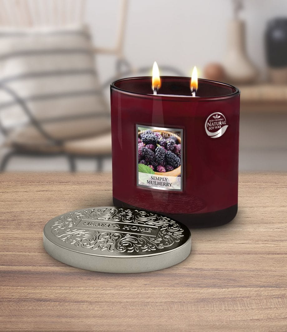 Simply Mulberry - 2 Wick Ellipse Candle