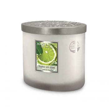 Lime Splash - 2 Wick Ellipse Candle
