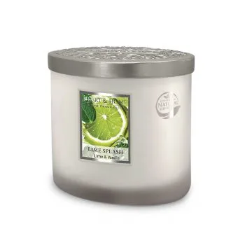 Lime Splash - 2 Wick Ellipse Candle