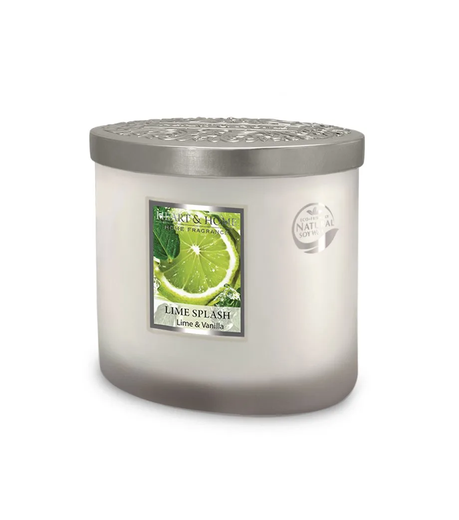 Lime Splash - 2 Wick Ellipse Candle