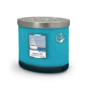 Simply Spa - 2 Wick Ellipse Candle