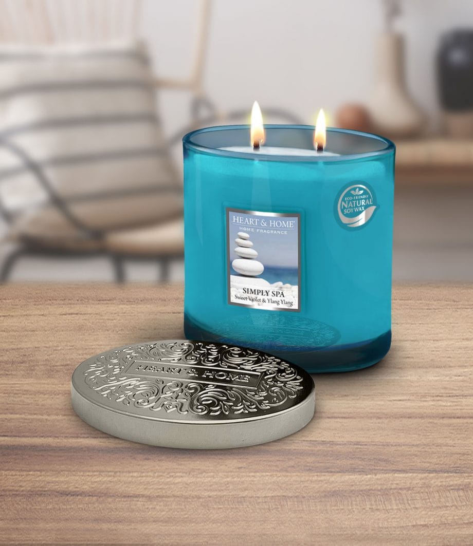 Simply Spa - 2 Wick Ellipse Candle