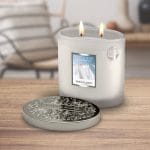Fresh Linen - 2 Wick Ellipse Candle