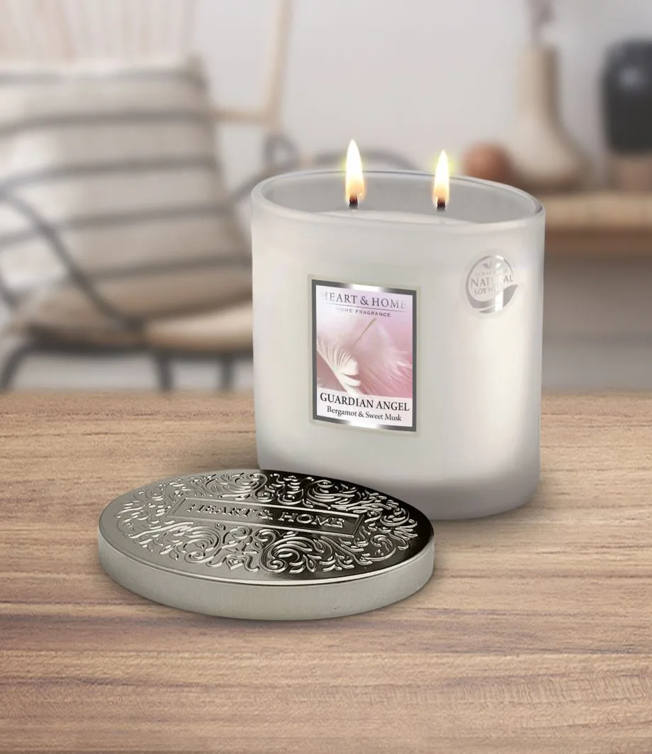 Guardian Angel - 2 Wick Ellipse Candle
