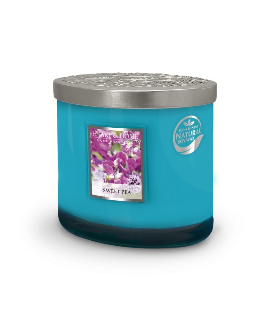 Sweet Pea - 2 Wick Ellipse Candle