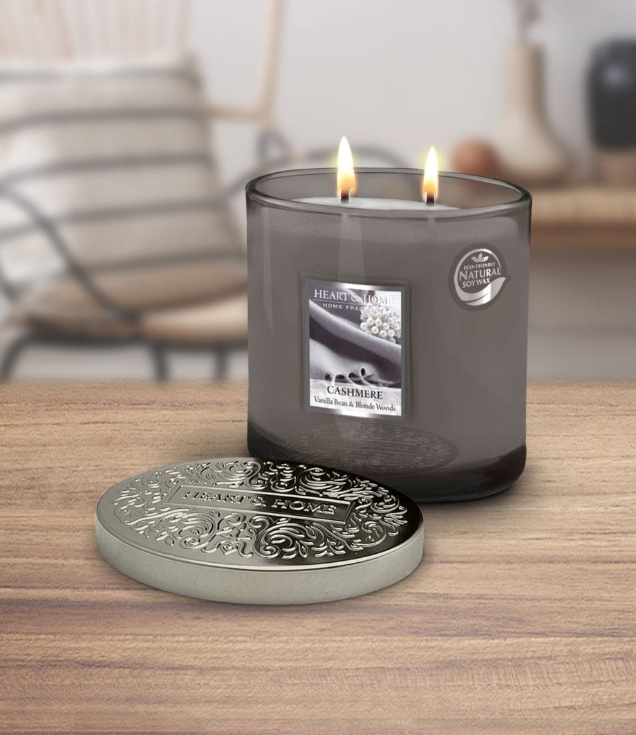 Cashmere - 2 Wick Ellipse Candle