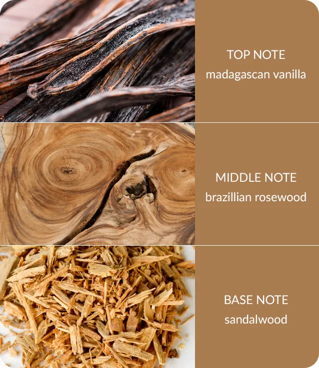 Rosewood & Vanilla - Bamboo Fragrance Spray