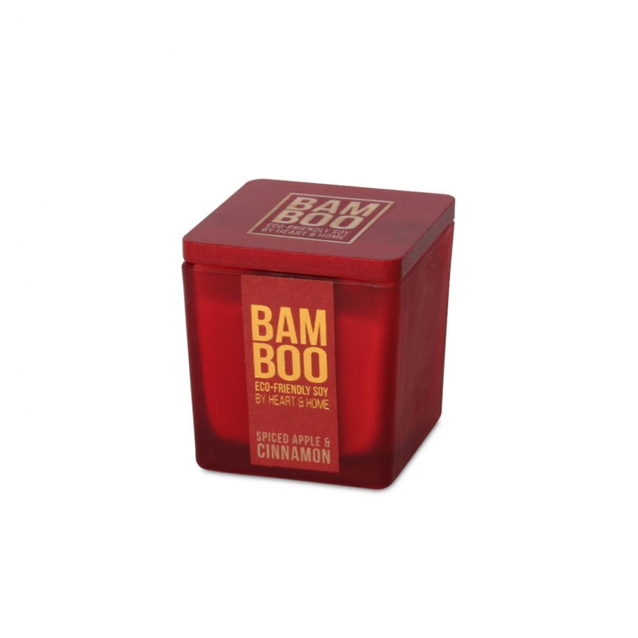 Spiced Apple & Cinnamon - Bamboo Small Jar Candle