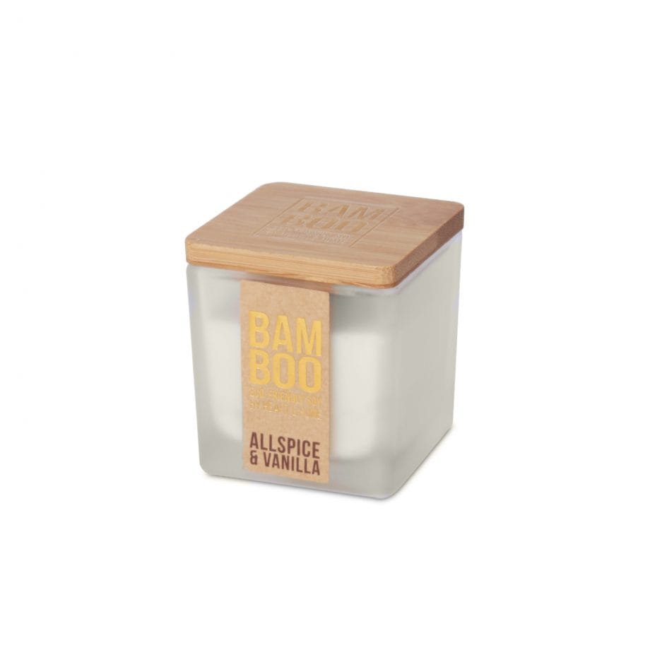 Allspice & Vanilla - Bamboo Small Jar Candle