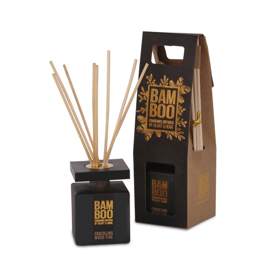 Crackling Wood Fire - Bamboo Fragrance Diffuser