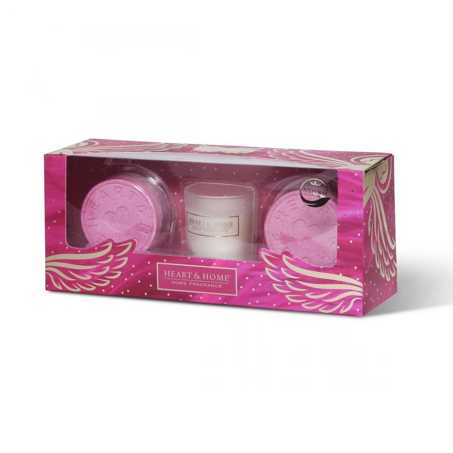 Mini Candle & Bath Bomb - Gift Set