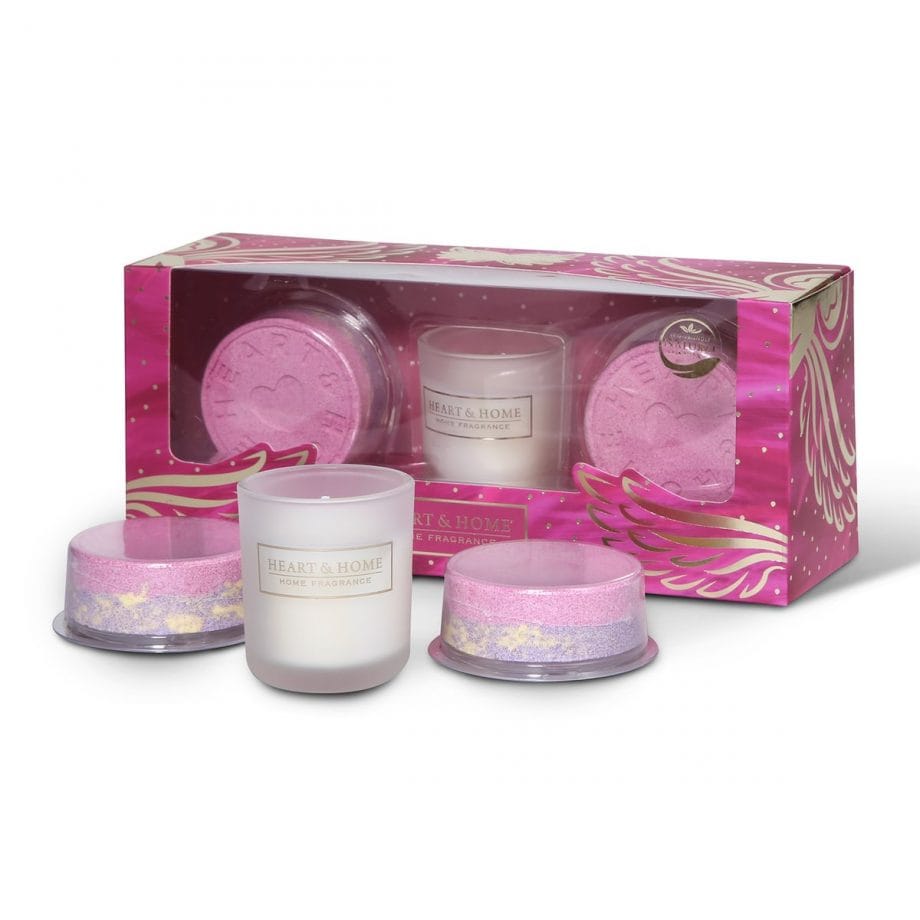 Mini Candle & Bath Bomb - Gift Set