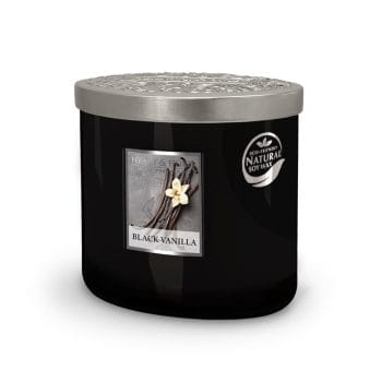 Black Vanilla - 2 Wick Ellipse Candle
