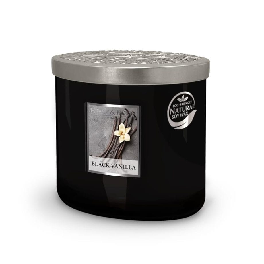 Black Vanilla - 2 Wick Ellipse Candle
