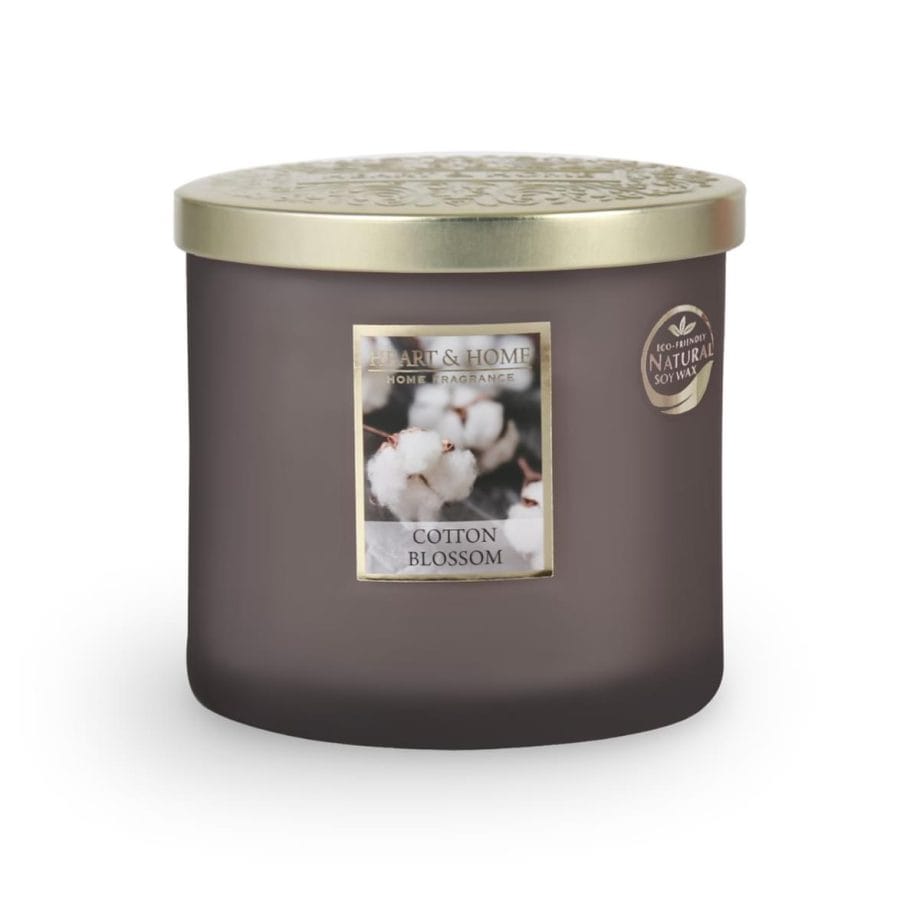 Cotton Blossom - 2 Wick Ellipse Candle