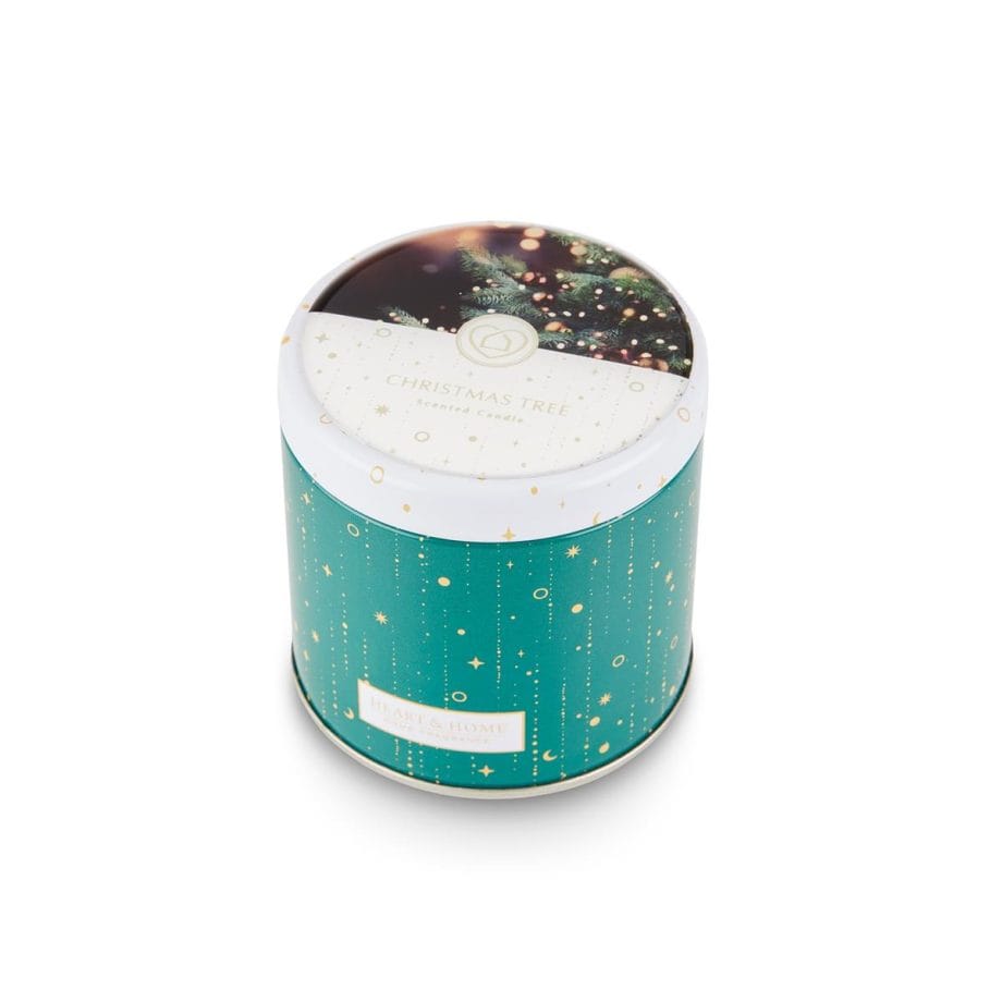 Christmas Tree - Tin Candle