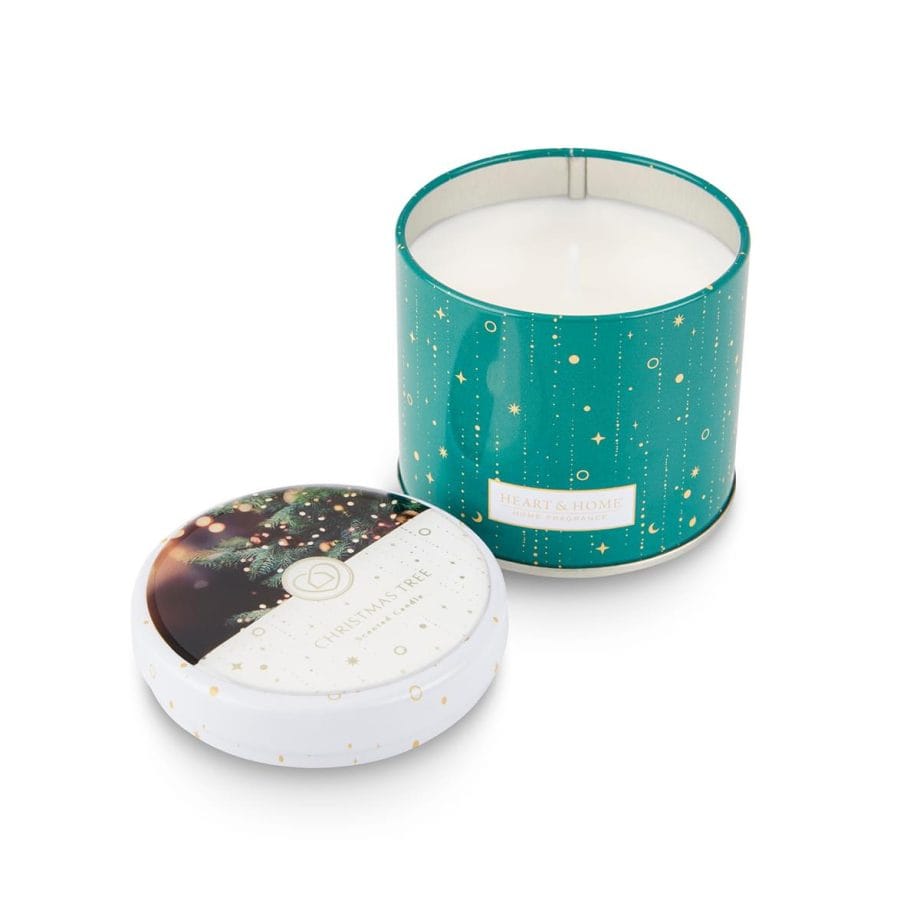 Christmas Tree - Tin Candle