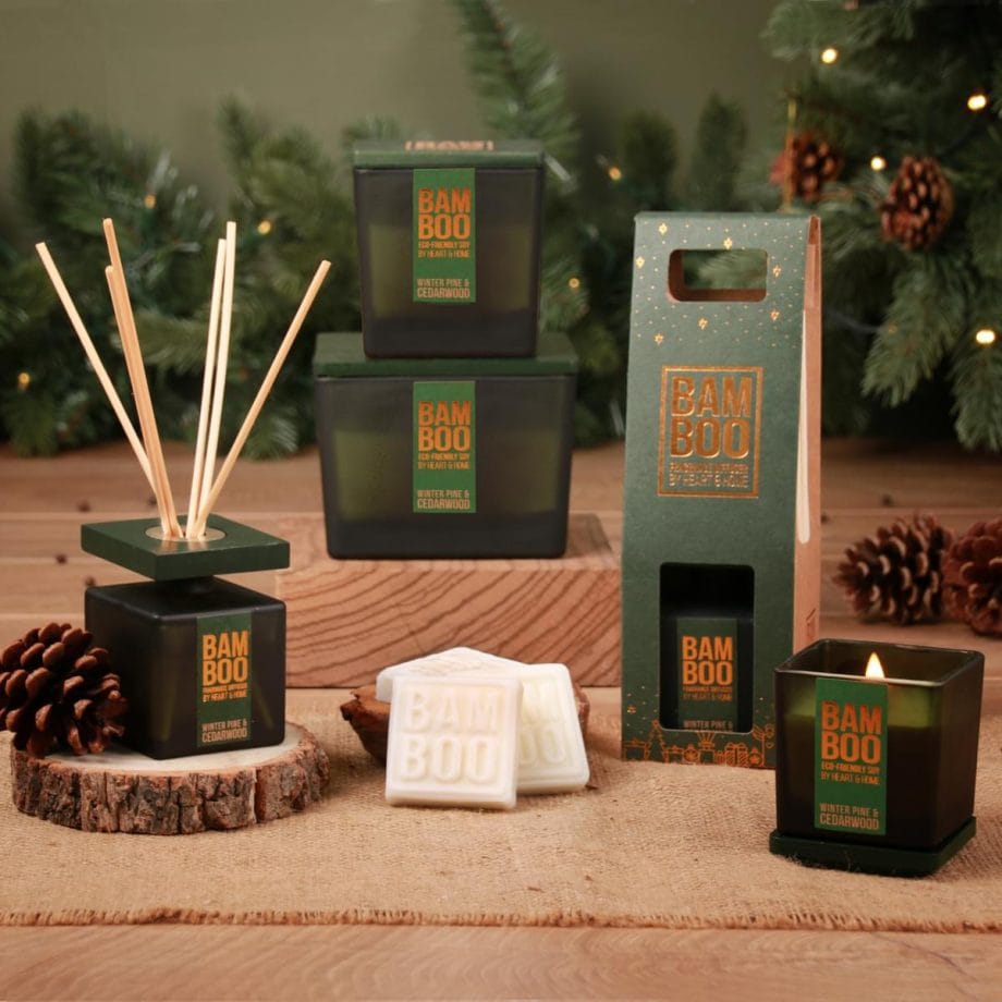 Winter Pine & Cedarwood - Bamboo Fragrance Diffuser