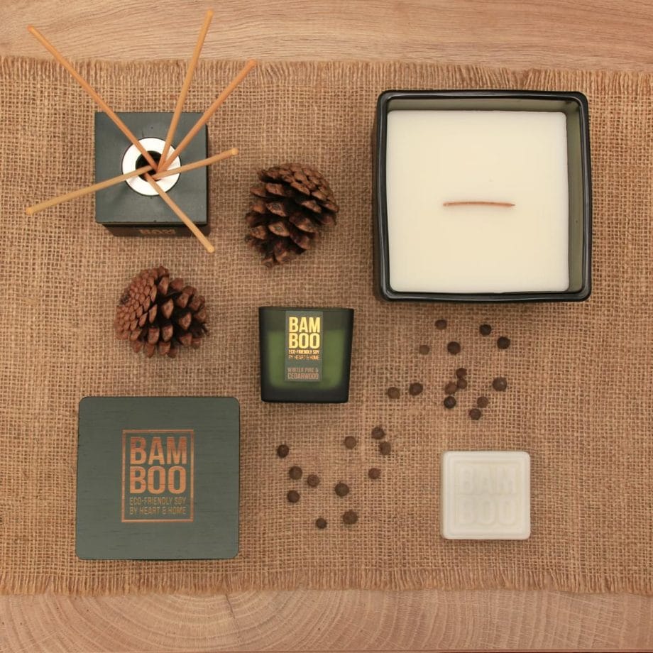Winter Pine & Cedarwood - Bamboo Fragrance Diffuser