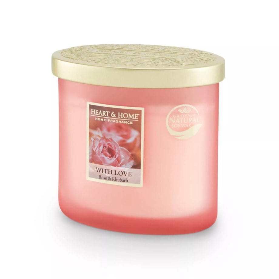 With Love - 2 Wick Ellipse Candle