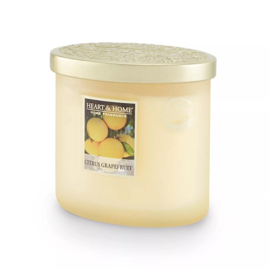 Citrus Grapefruit - 2 Wick Ellipse Candle