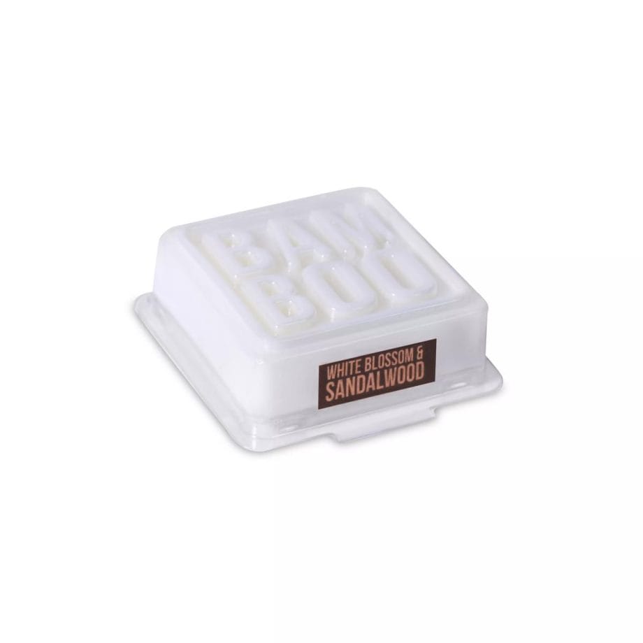 White Blossom & Sandalwood - Bamboo Wax Melt
