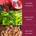 Pomegranate & Pepperwood - Bamboo Fragrance Diffuser